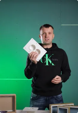 Виды звукоизоляционных подразетников