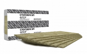 Звукоизоляционная плита СтопЗвук БП Флор 1200х600х20мм (5,76м2, 8 плит)